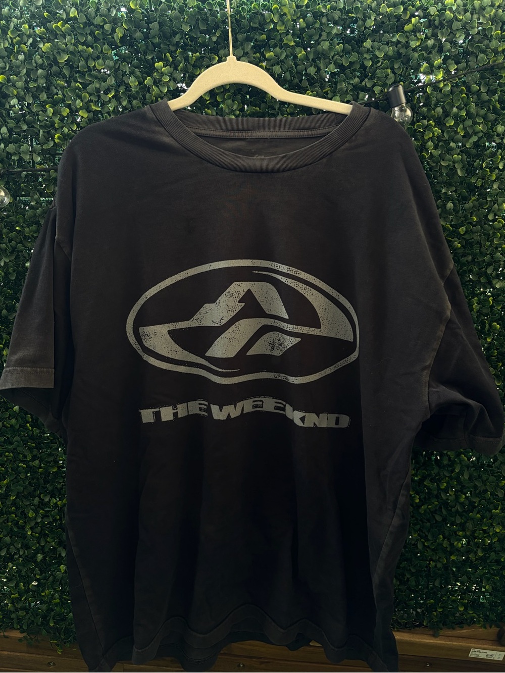 The Weeknd Black Graphic Logo T-Shirt